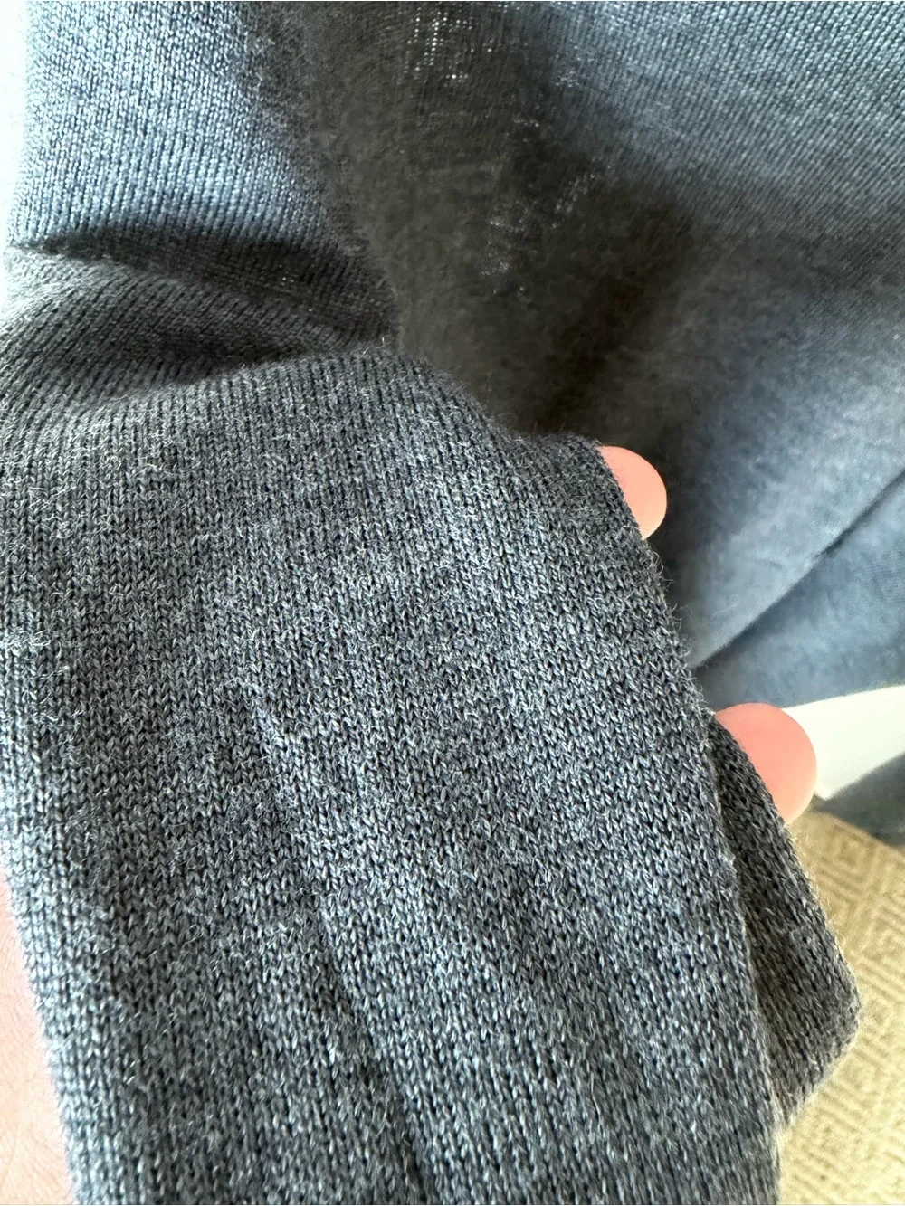 Men's Banana Republic Charcoal Gray Turtleneck Sweater